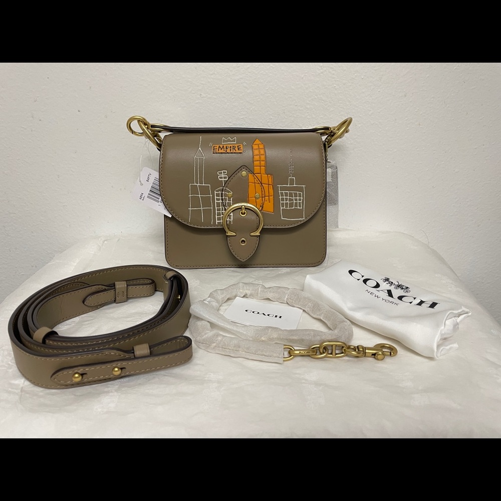 NWT Coach X Basquiat Beat 18 Crossbody Shoulder Bag